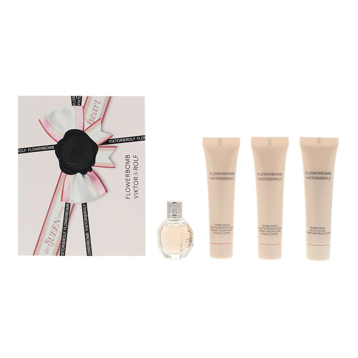 Viktor Rolf Flowerbomb Mini 4 Piece Gift Set For Women