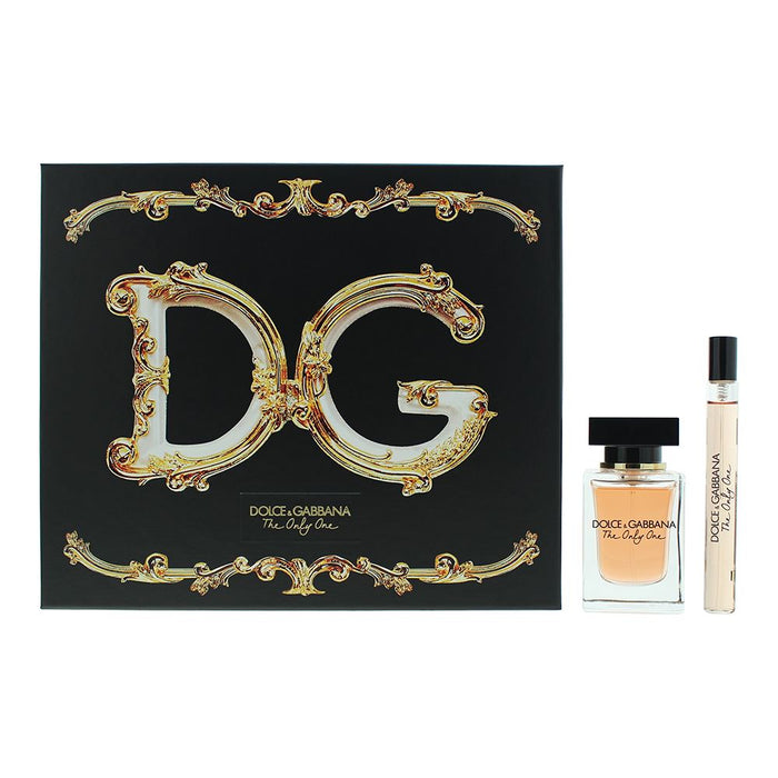 Dolce & Gabbana The Only One 2 Piece Gift Set: EDP 50ml - EDP 10ml For Women