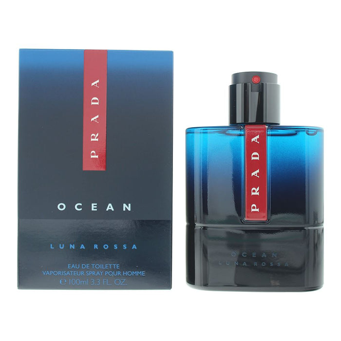 Prada Luna Rossa Ocean EDT 100ml Spray For Men Brand NEW Him Brand NEW