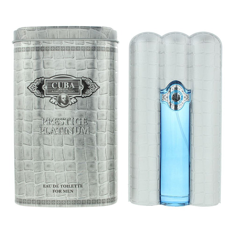 Cuba Prestige Platinum For Men Eau De Toilette 90ml For Men