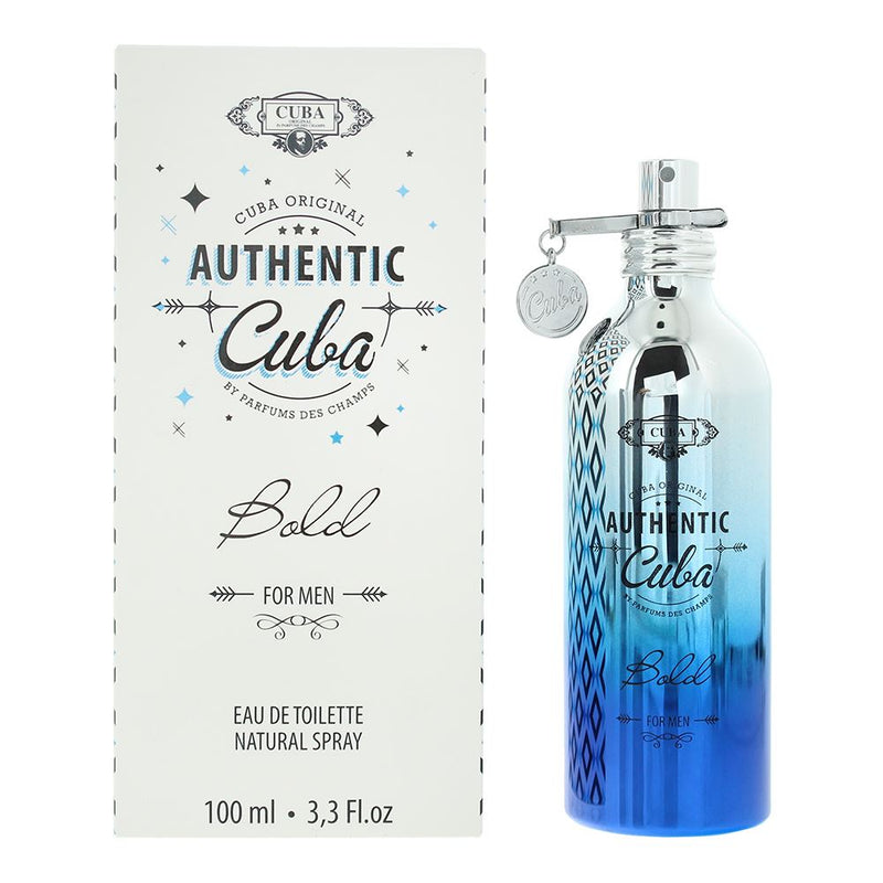 Cuba Authentic Bold For Men Eau De Toilette 100ml For Men