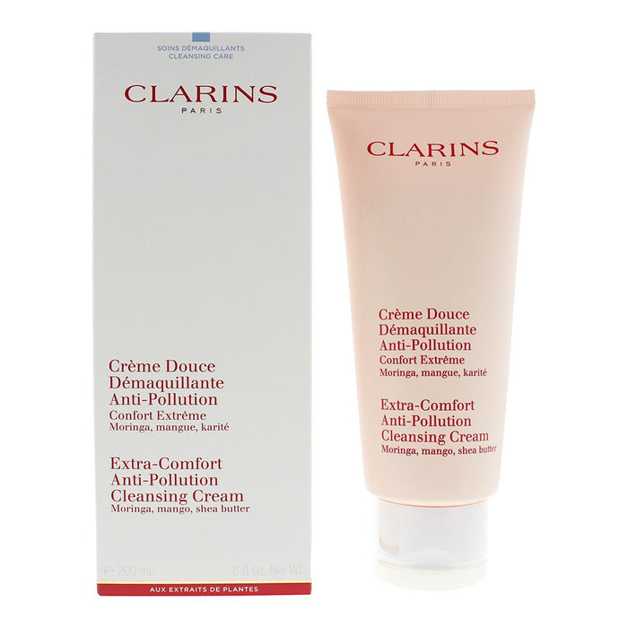 Clarins Extra-Comfort Anti-Pollution Cleansing Cream 200ml For Women