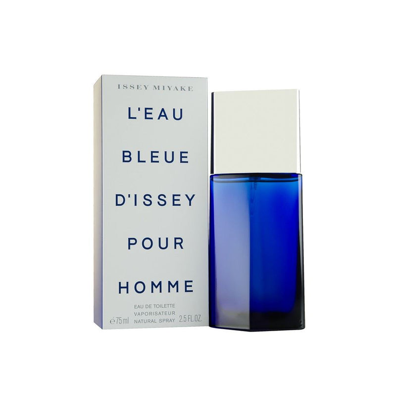 Issey Miyake L'eau Bleue D'issey Pour Homme Eau de Toilette 75ml Men Spray