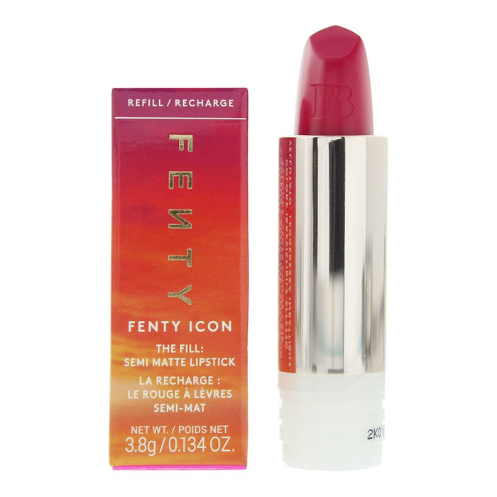 Fenty Beauty Icon The Fill Semi-Matte Refillable Miss Candy Lipstick 3.8g For Women