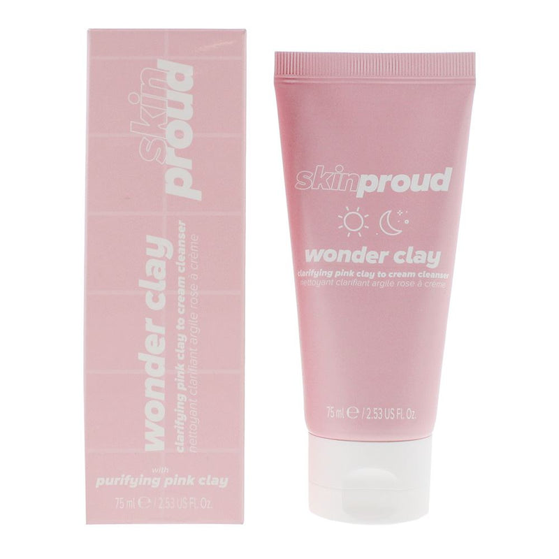Skin Proud Wonder Clay Cream Cleanser 75ml For Women