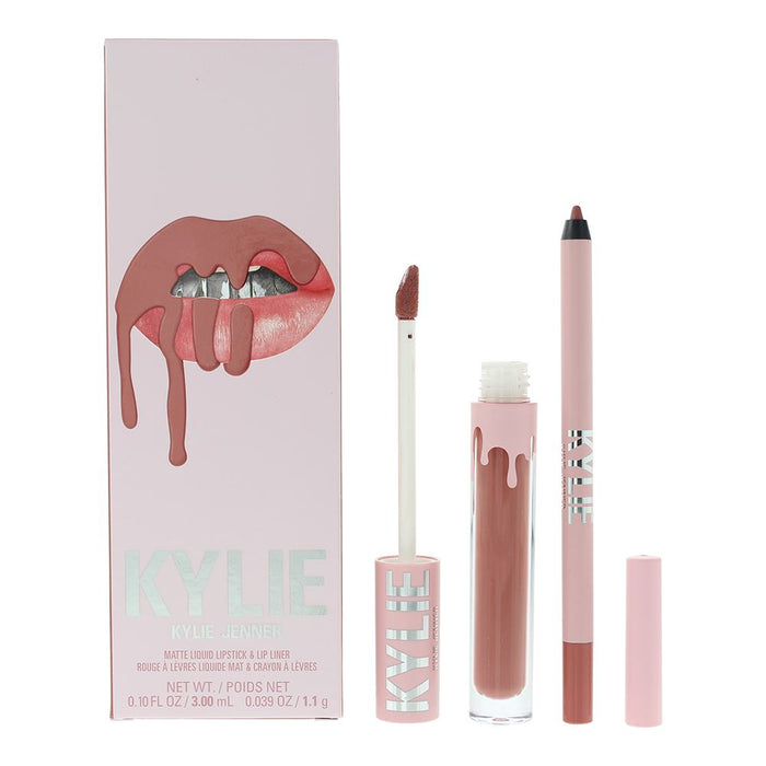 Kylie By Kylie Jenner Matte Lip Kit 301 Angel 2 Piece Gift Set For Women