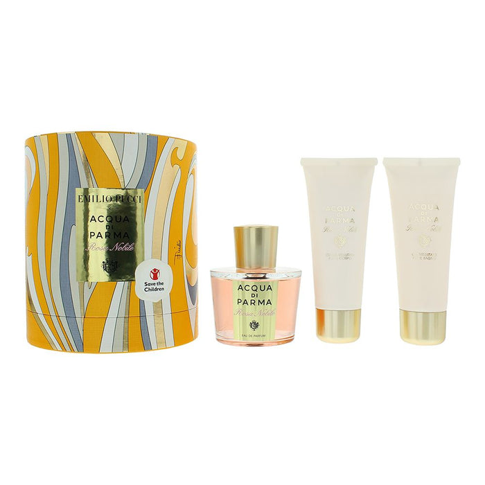 Acqua Di Parma Rosa Nobile 3 Piece Gift Set For Women