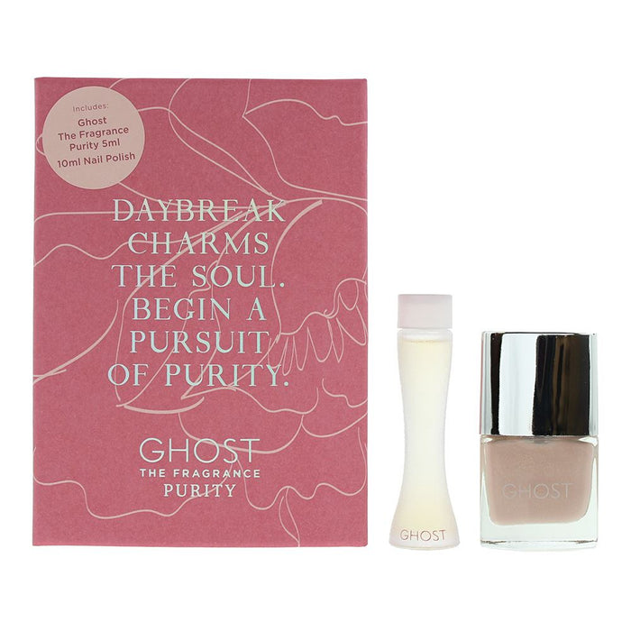 Ghost Purity 2 Piece Gift Set: Eau de Toilette 5ml - Nail Polish 10ml For Women