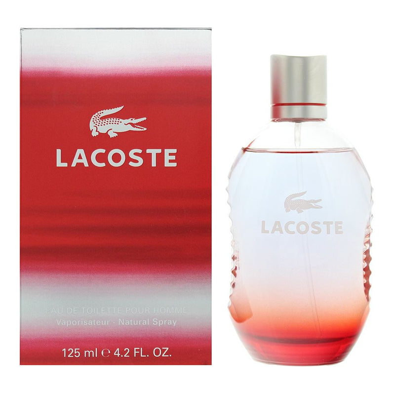 Lacoste Red Eau de Toilette 125ml Men Spray