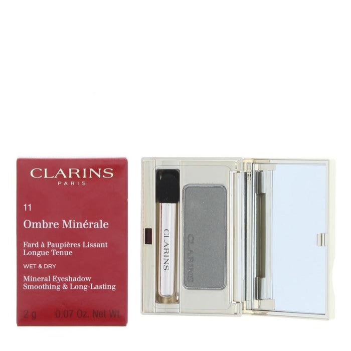 Clarins Ombre Minerale Smoothing Long-Lasting 11 Silver Green Cosmetics 2g