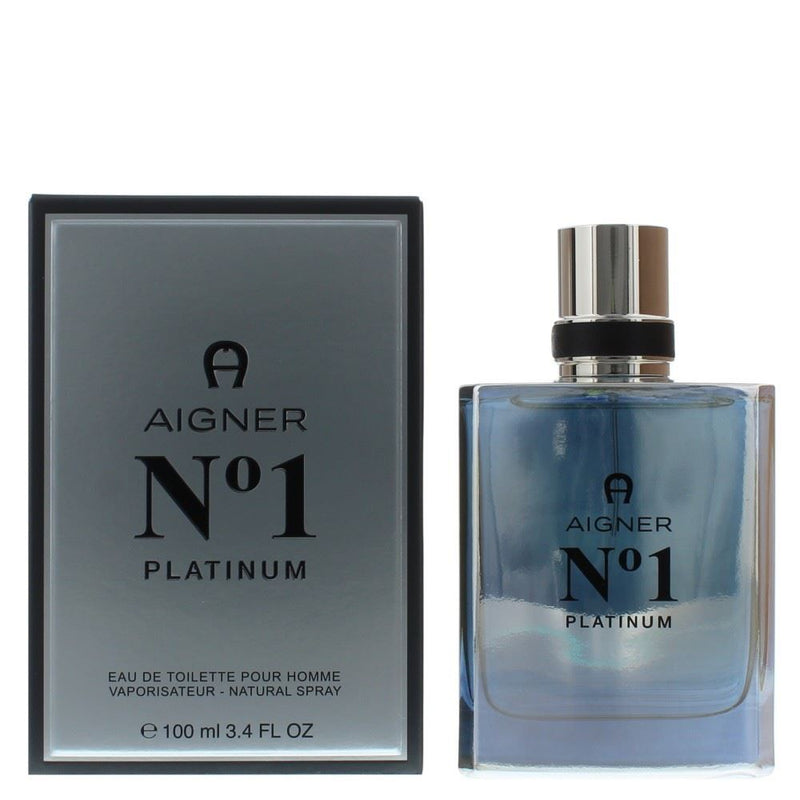 Aigner No 1 Platinum Eau de Toilette 100ml Men Spray