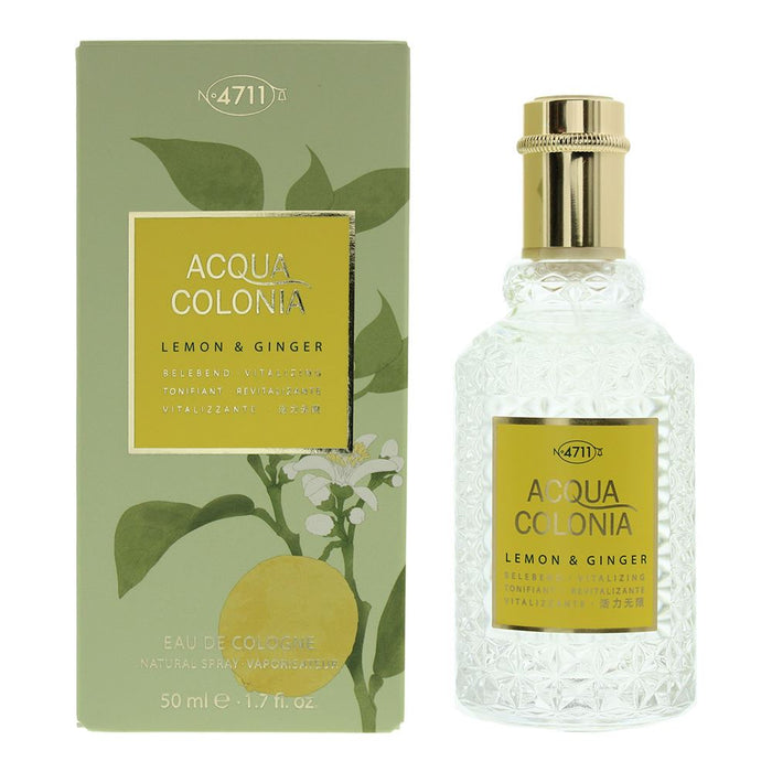 4711 Acqua Colonia Lemon Ginger Eau de Cologne 50ml For Unisex