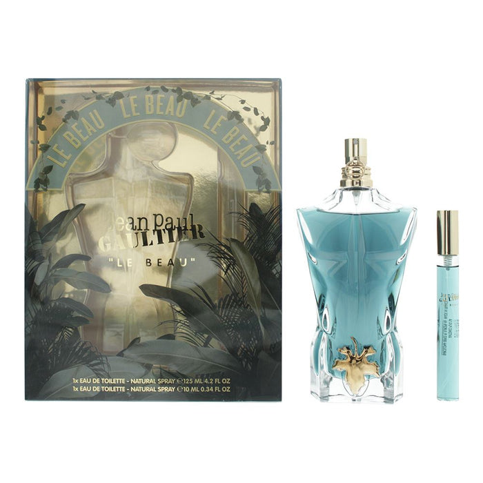 Jean Paul Gaultier Le Beau 2 Piece Gift Set: Eau de Toilette 125ml - EDT 10ml