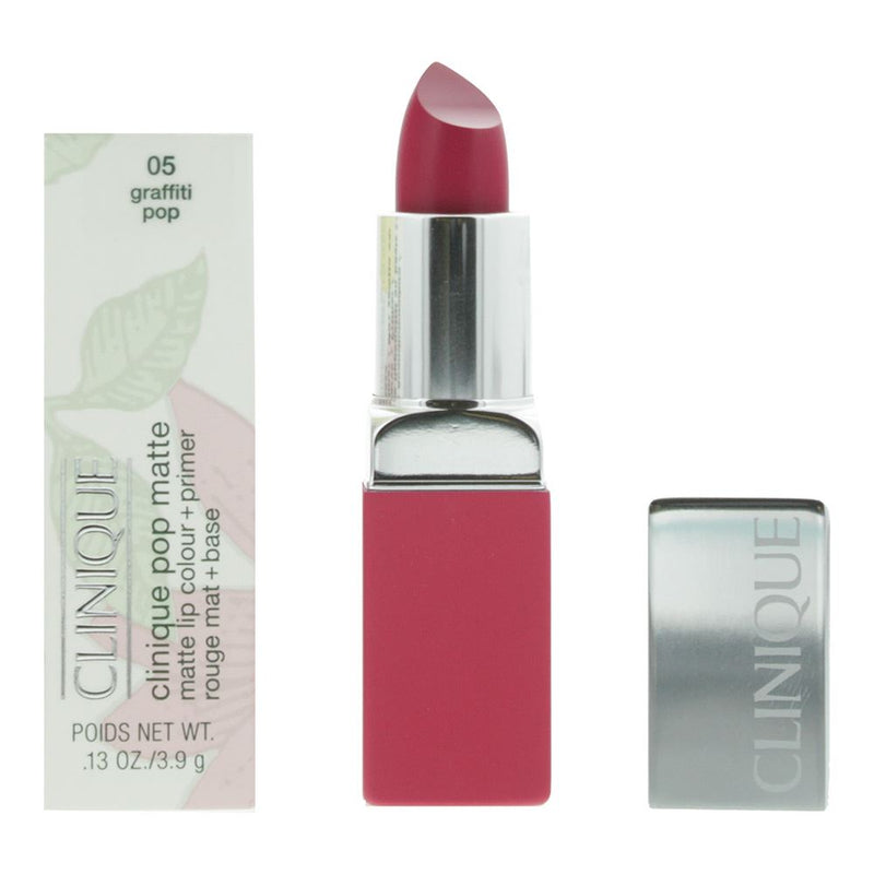 Clinique Pop Matte 05 Graffiti Pop Lip Colour  Primer 3.9g Women