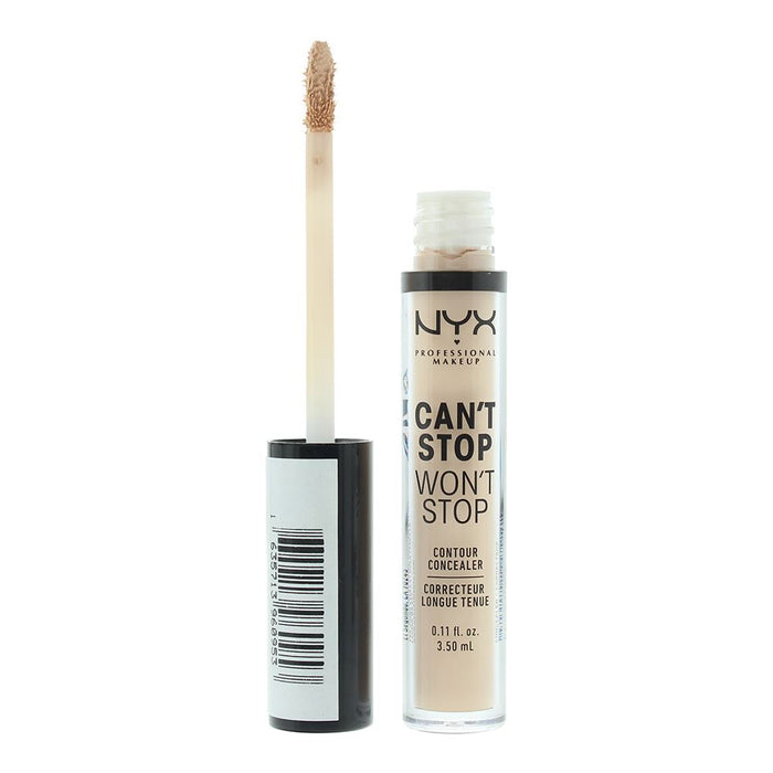 NYX Can't Stop Won't Stop 24H Vanilla Concealer 3.5ml For Women