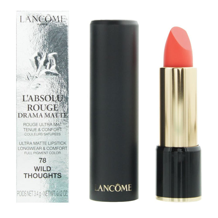 Lancome L'absolu Rouge Wild Thoughts Ultra Matte 78 Lipstick 4ml
