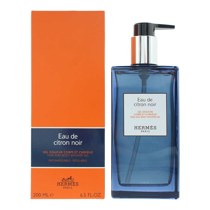 Hermes Eau De Citron Noir Hair And Body Shower Gel 200ml For Unisex