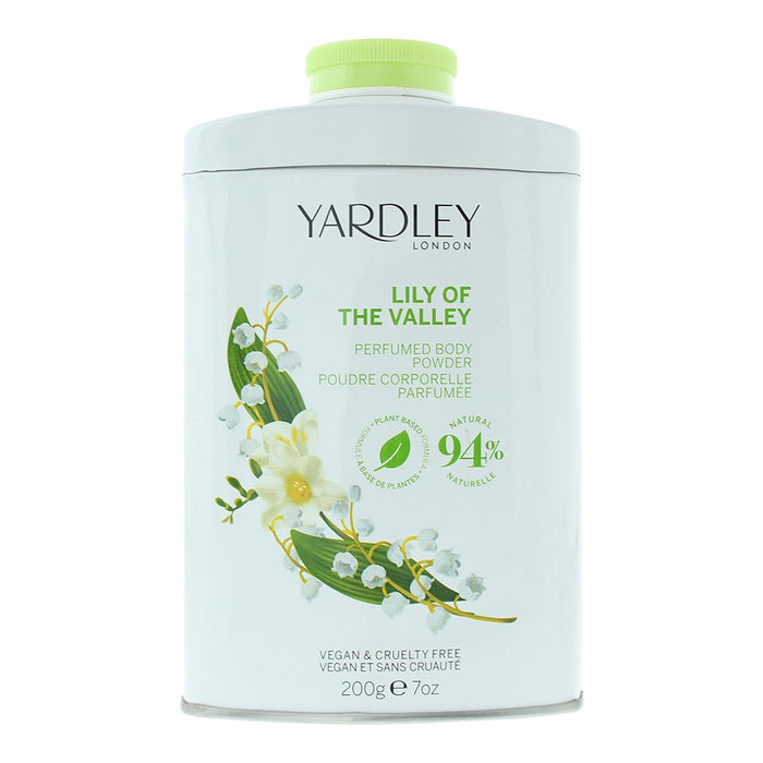 Yardley Lily Of The Valley Perfumed Body Powder 200g For Unisex