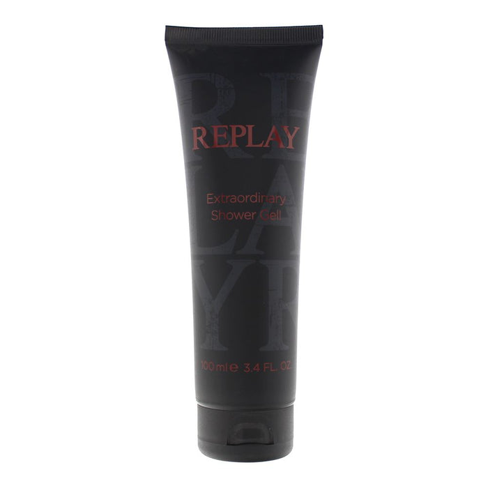 Replay Extraordinary Shower Gel 100ml For Men