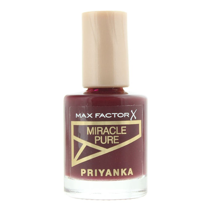 Max Factor Miracle Pure Priyanka 380 Bold Rosewood Nail Polish 12ml For Women