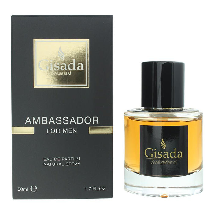 Gisada Ambassador Men Eau De Parfum 50ml For Men — Red Label Outlet
