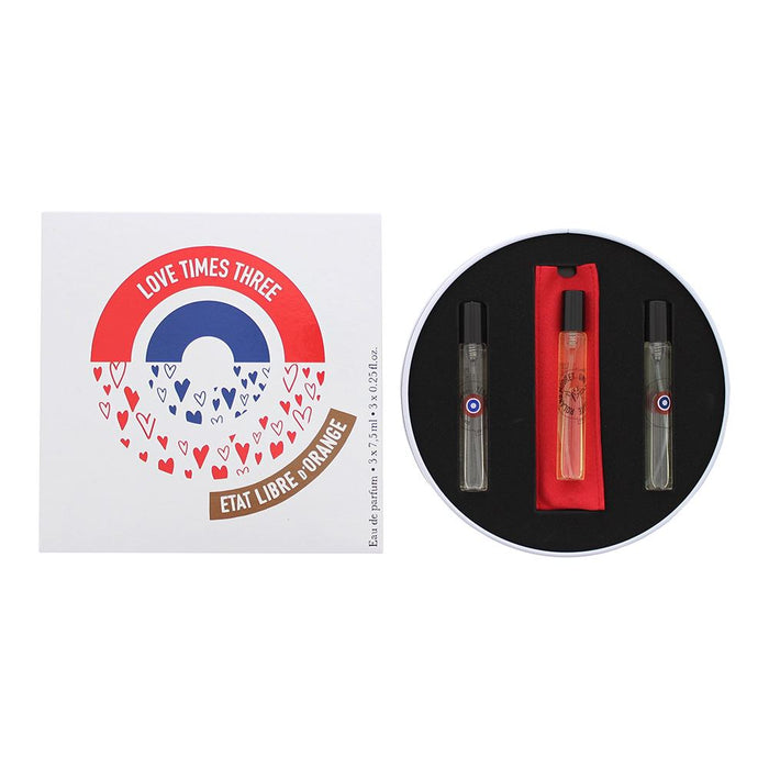 Etat Libre D'Orange Discovery Set Love Times Three 3 Pcs EDP Gift Set For Unisex
