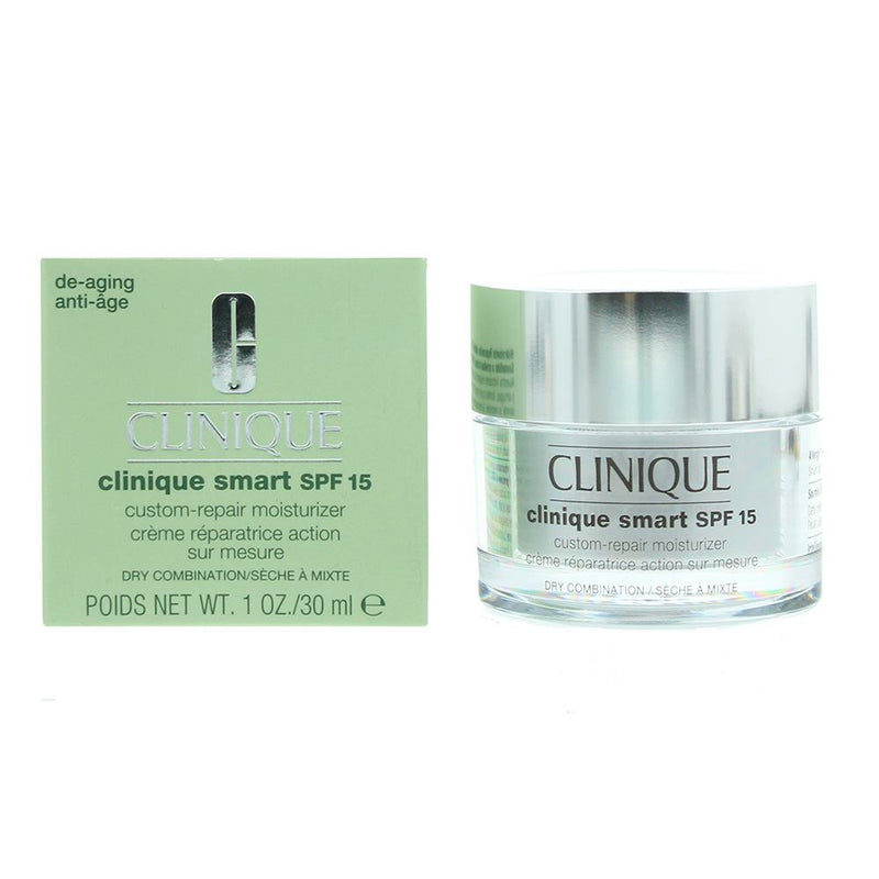 Clinique Smart Spf15 Custom repair Moisturiser Dry Combination 30ml Women