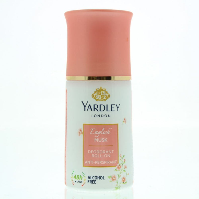 Yardley English Musk Deodorant Roll On 50ml Women