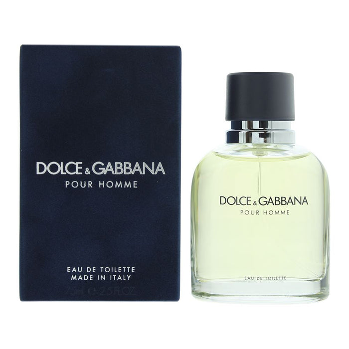 Dolce & Gabbana Pour Homme Eau de Toilette 75ml Men Spray