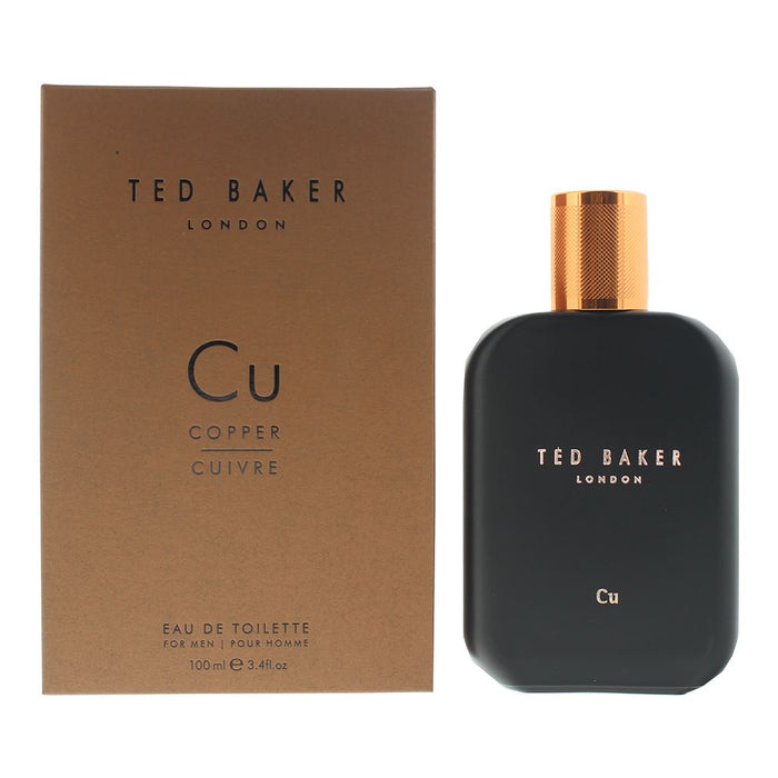 Ted Baker Tonics Cu Copper Eau De Toilette 100ml Men Spray