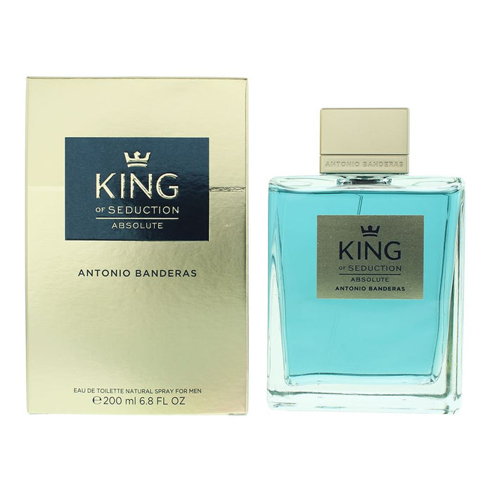 Antonio Banderas King Of Seduction Absolute Eau De Toilette 200ml Men Spray