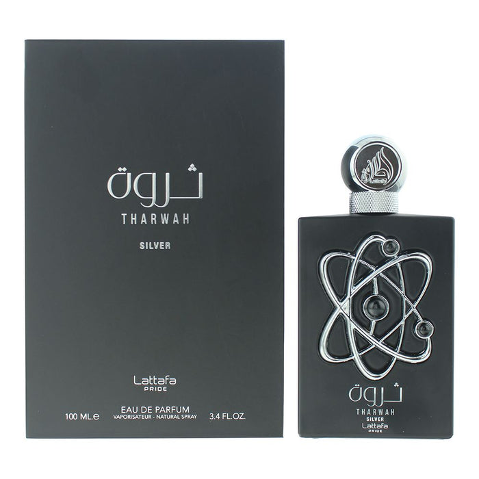 Lattafa Pride Tharwah Silver Eau De Parfum 100ml Men Perfume