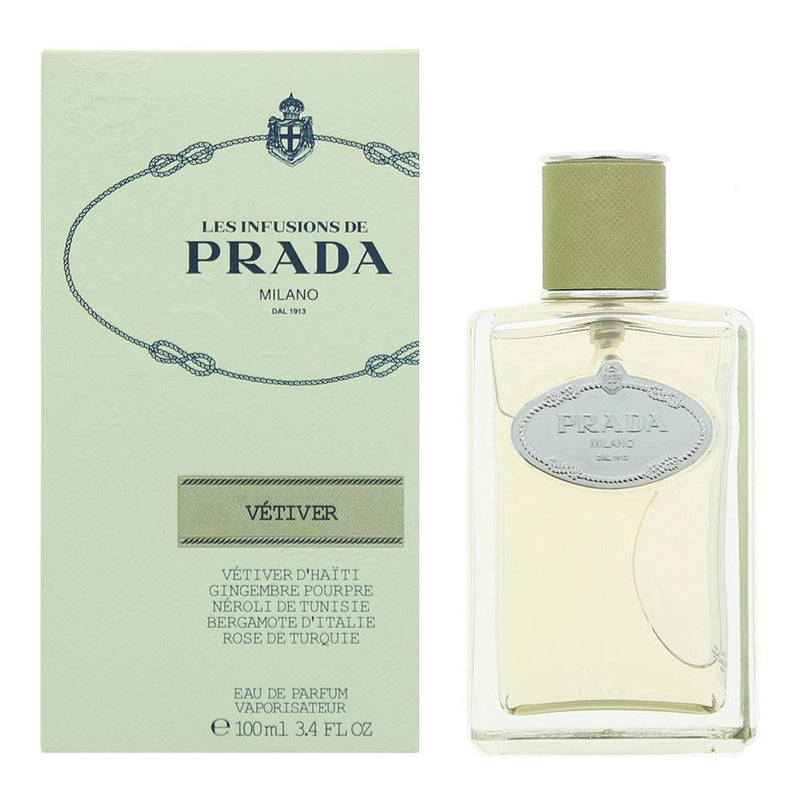 Prada Les Infusions de Prada Vetiver Eau de Parfum 100ml Unisex Spray