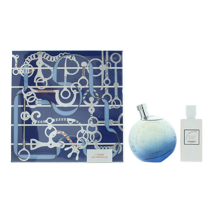 Hermes L'ombre Des Merveilles 2 Piece Gift Set For Unisex