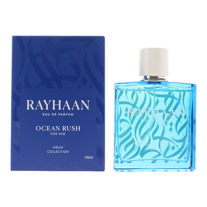 Rayhaan Ocean Rush Eau de Parfum 100ml Men Spray