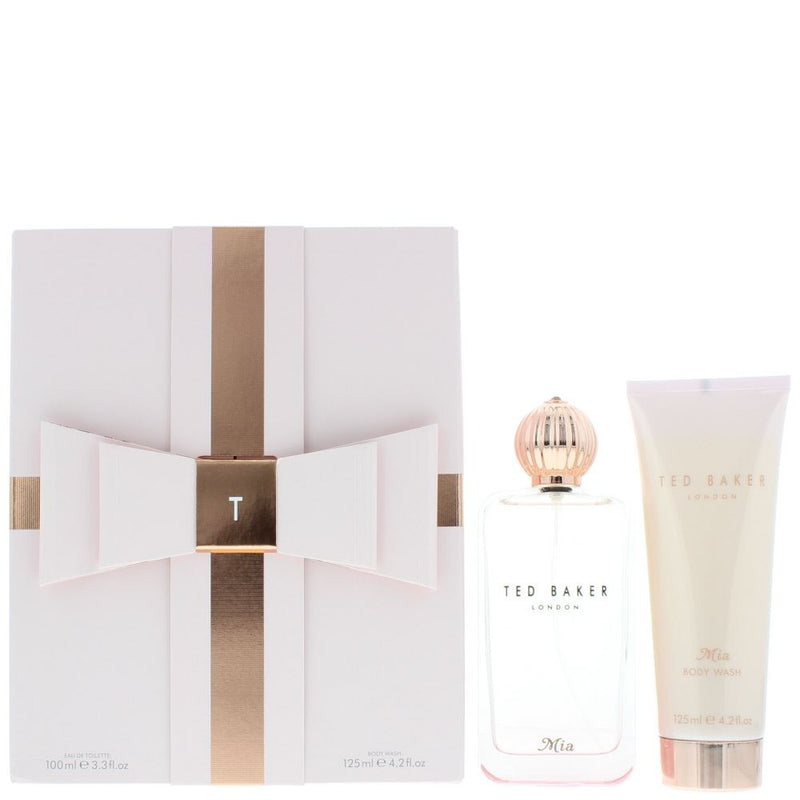 Ted Baker Mia Eau de Toilette 100ml - Body Wash 125ml Women