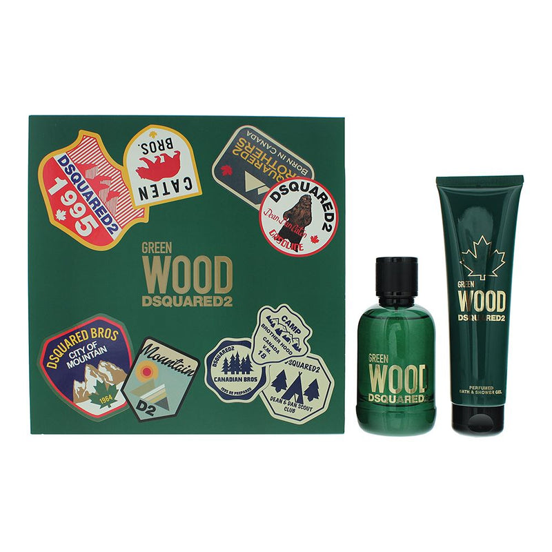 Dsquared2 Green Wood c For Men