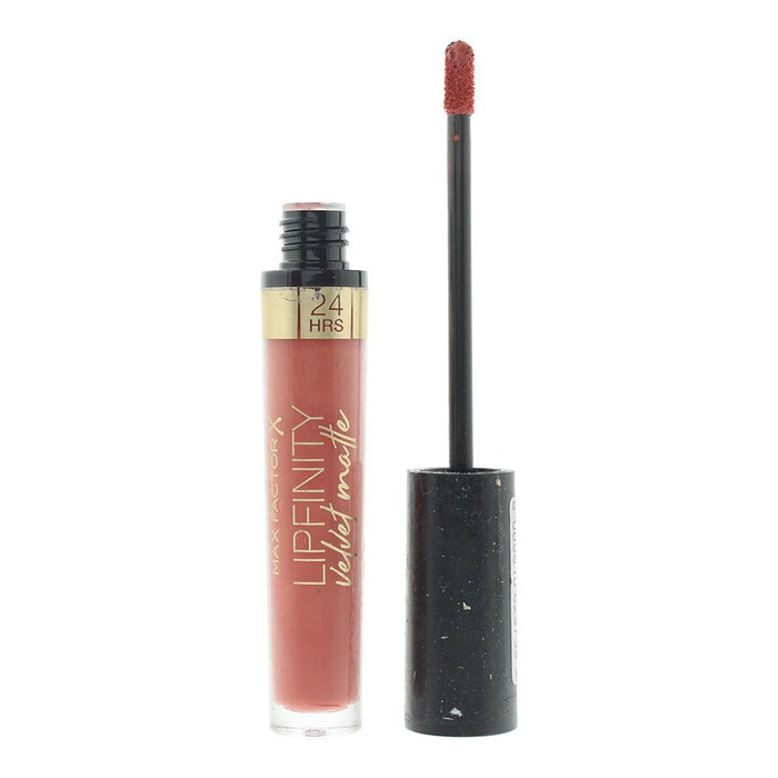 Max Factor Lipfinity Velvet Matte 030 Cool Coral Liquid Lipstick 3.5ml For Women