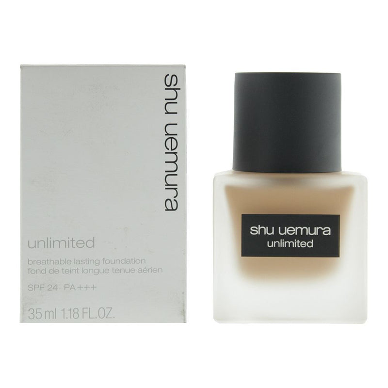 Shu Uemura Unlimited SPF 24 / PA  734 Rich Beige Foundation 35ml