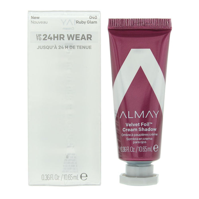 Almay Velvet Foil 040 Ruby Glam Cream Eye Shadow 10.65ml For Women
