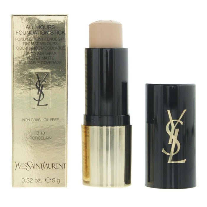 Yves Saint Laurent All Hours 24 Hour Wear B10 Porcelain Foundation 9g For Women