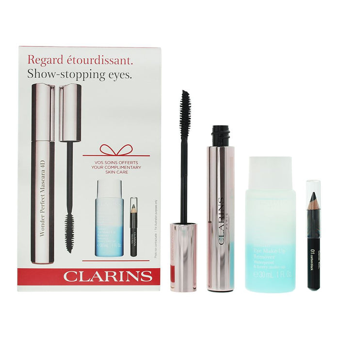 Clarins Show-Stopping Eyes 3 Piece Gift Set For Women