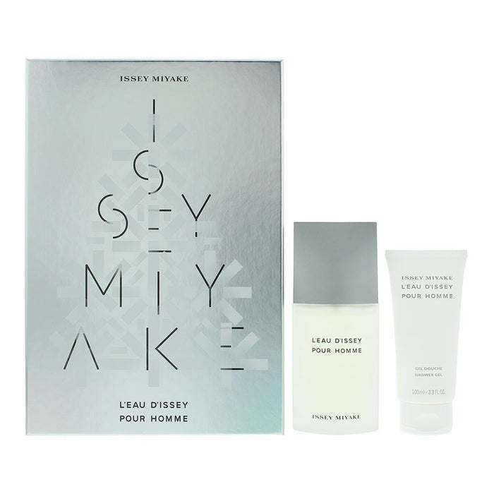 Issey Miyake L'eau D'issey Pour Homme EDT 75ml - Shower Gel 100ml Men Spray