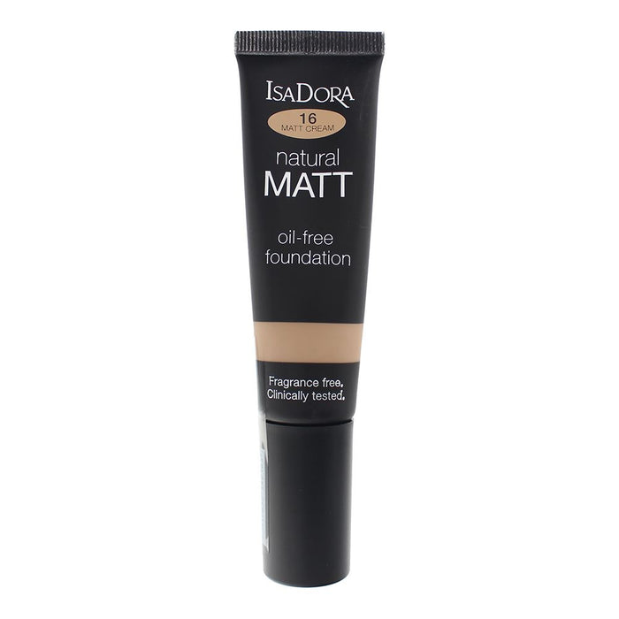 Isadora Natural Matt Oil-Free 16 Matt Cream Foundation 35ml