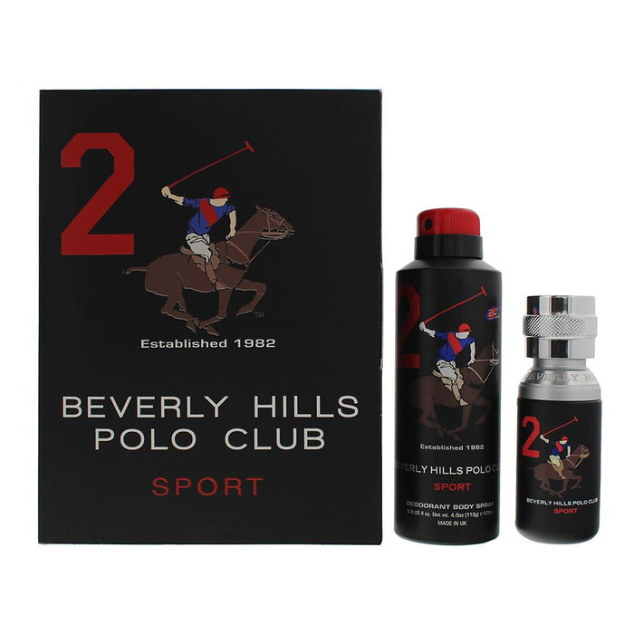 Beverly Hills Polo Club Sport 2 2 Piece Gift Set For Men Brand NEW