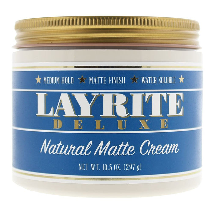 Layrite Deluxe Natural Matte Hair Cream 297g For Men