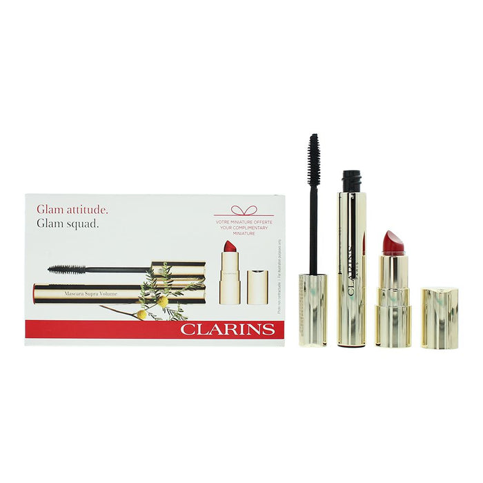 Clarins Glam Squad 2 Piece Gift Set For Women