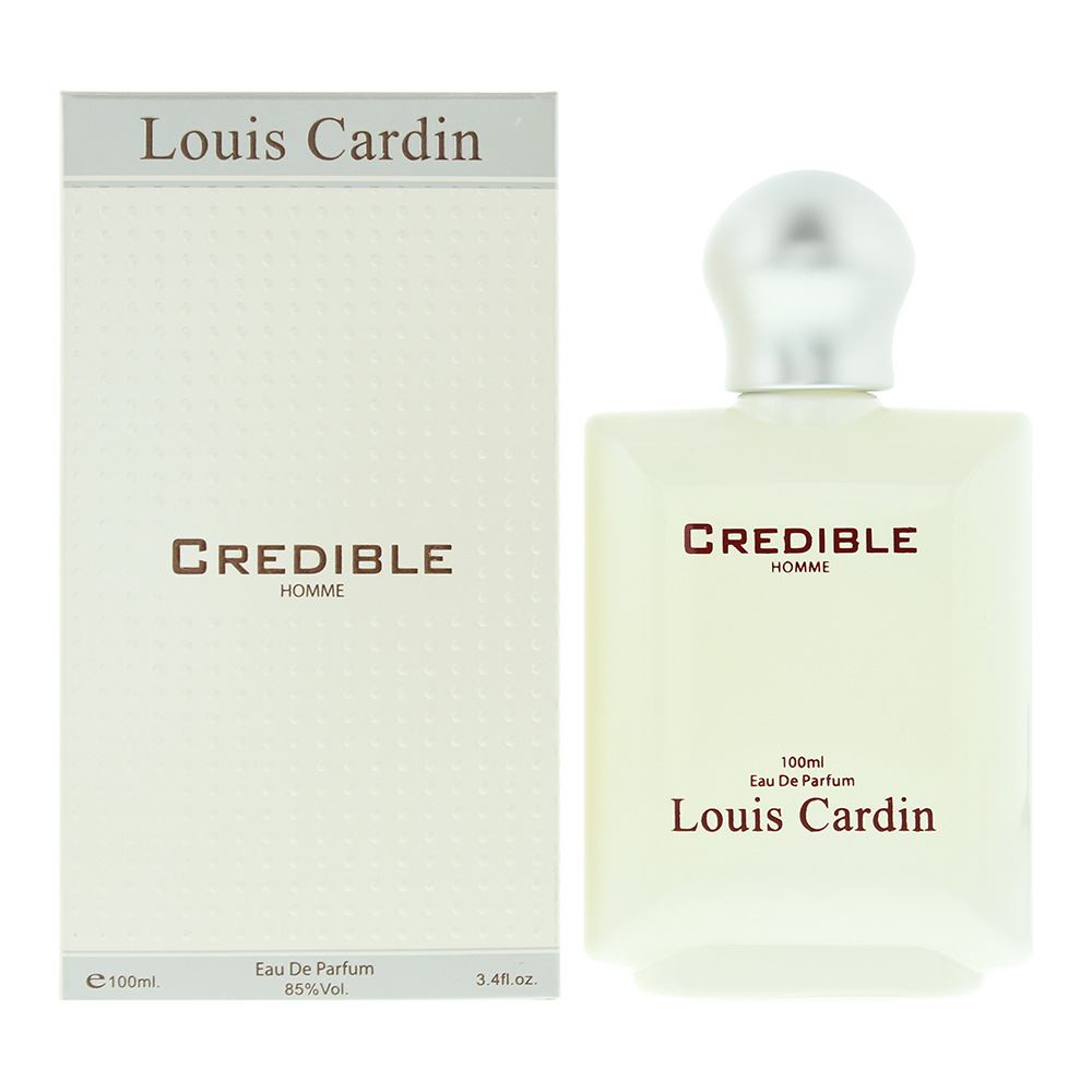 Louis Cardin Credible Homme Eau de Parfum 100ml Men Spray — Red