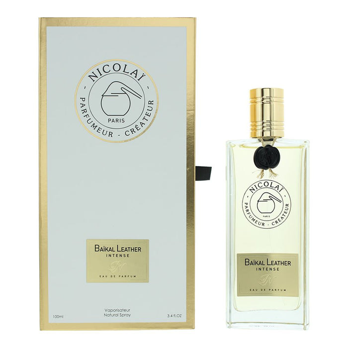 Nicolai Baikal Leather Intense Eau De Parfum 100ml Unisex Spray