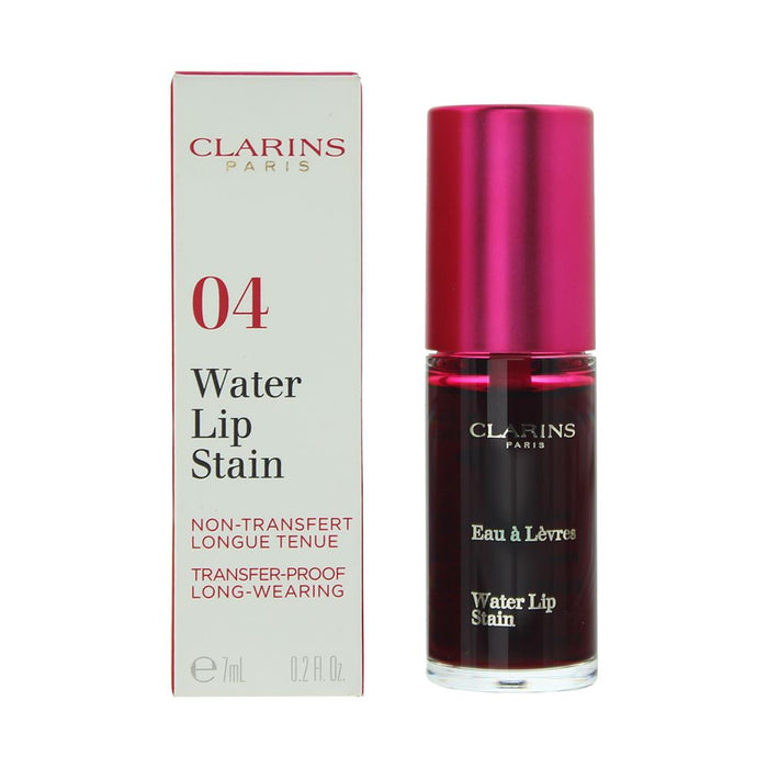 Clarins 04 Violet Water Water Lip Stain 7ml For Women